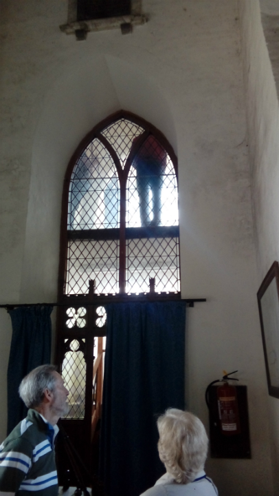 Ringing at Tattingstone on the Woodbridge Ringers' Outing.