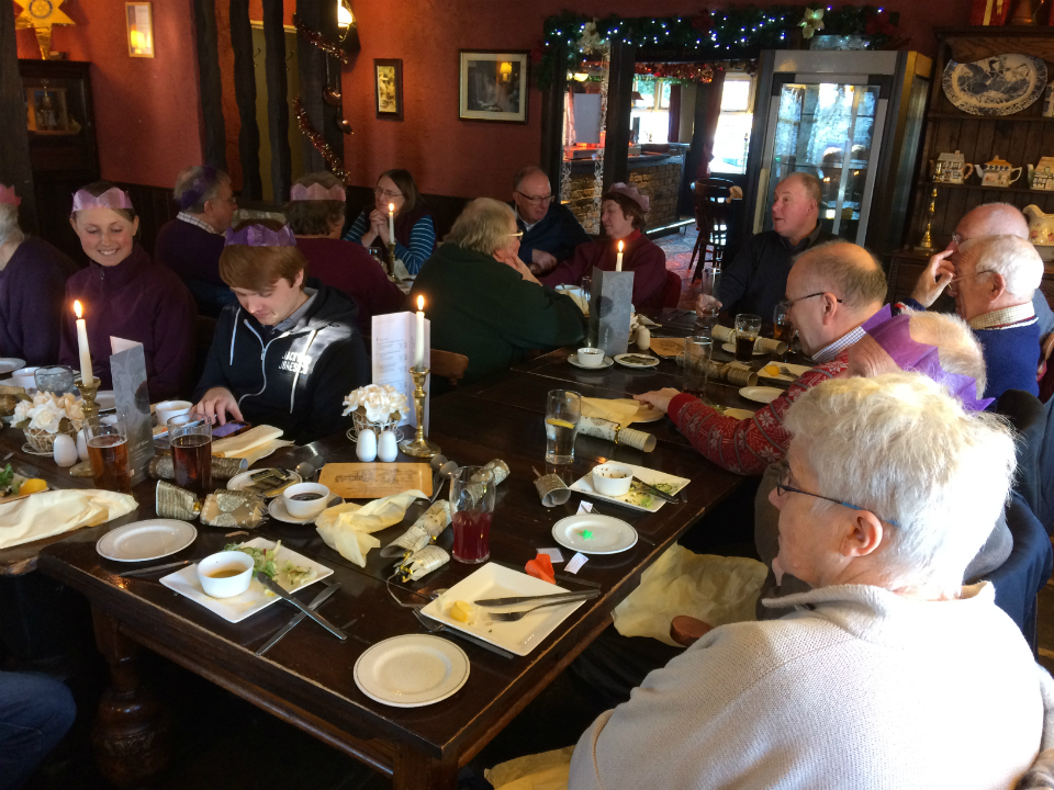 Lunch at The Old Mill House, Saxstead.