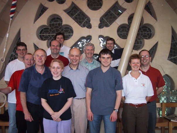 Peal Band at York Minster.