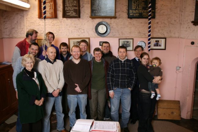 Picture of Bolenese and Suffolk Ringers at Woodbridge