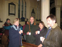 Tea & biscuits in St Margaret's