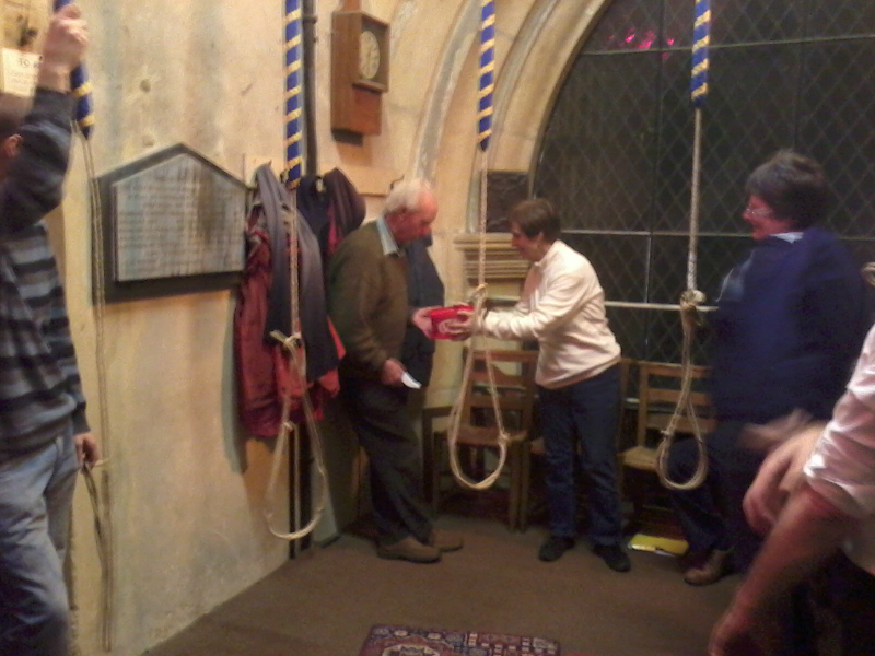 Don gets his birthday cakes from Micky at Ufford!