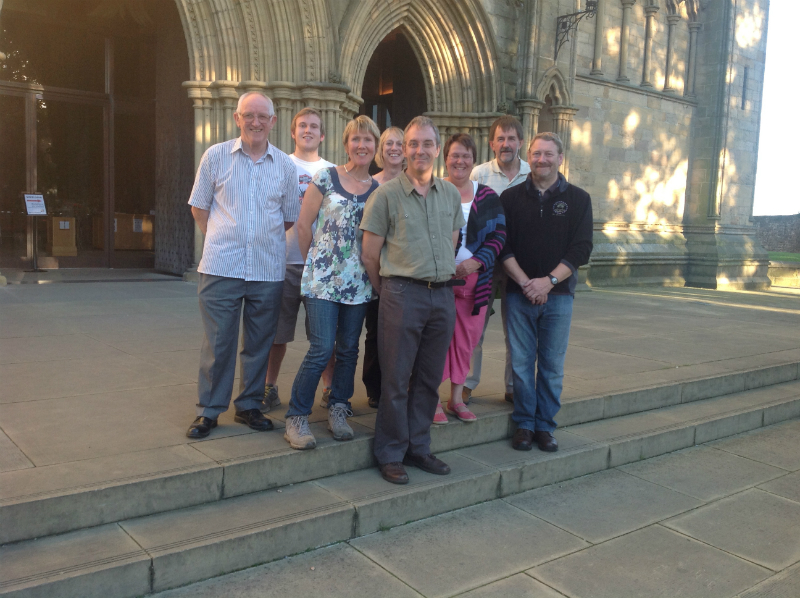 Suffolk Guild Peal Band at Giggleswick on Craven.
