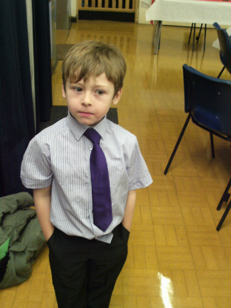 Mason looking shifty, but smart.