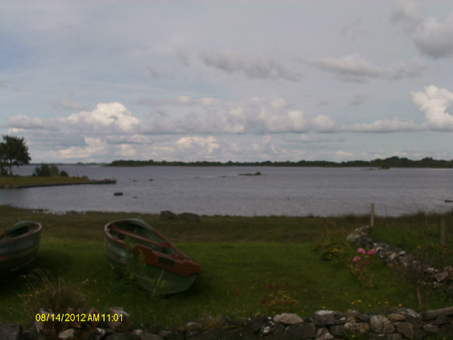 View from outside our B&B for the night, Waterfront House.