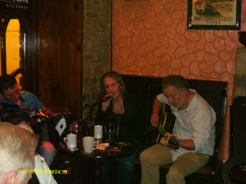  Band playing at Sheehan's in Killarney.