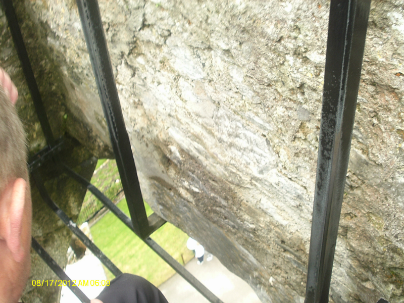 The Blarney Stone.