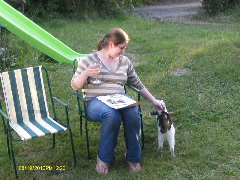 And back home in the sunshine with the local pussy.