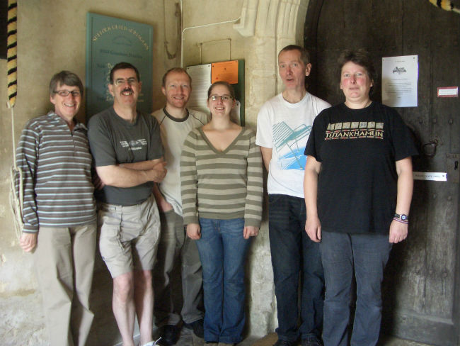 Mary's Peal Band at Burgh.