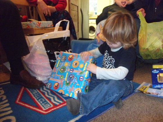 Mason opening presents