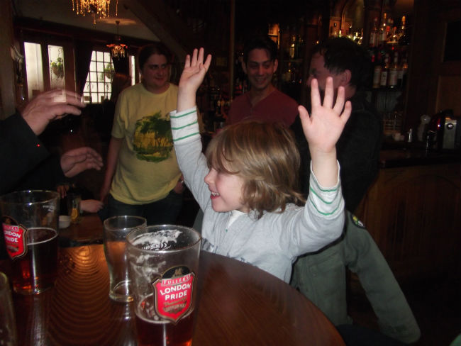 Mason in The Two Chairman.