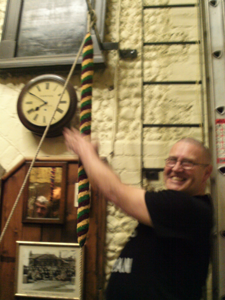 Paul on SMLT's extra rope.