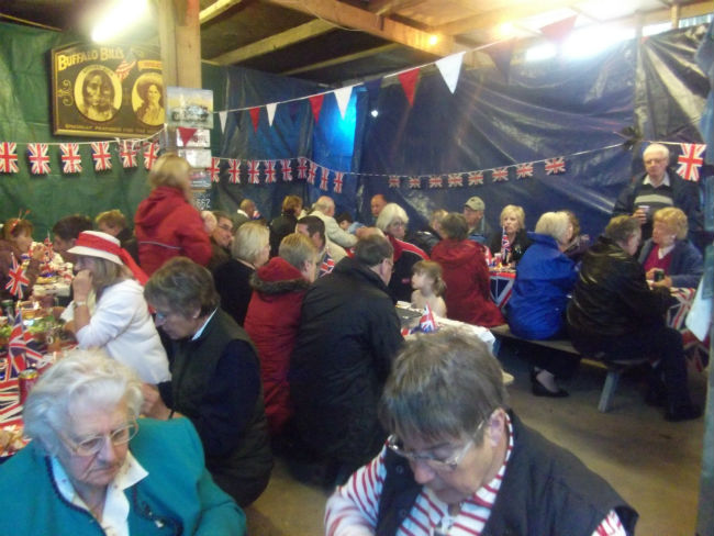 Pettistree Jubilee Lunch.