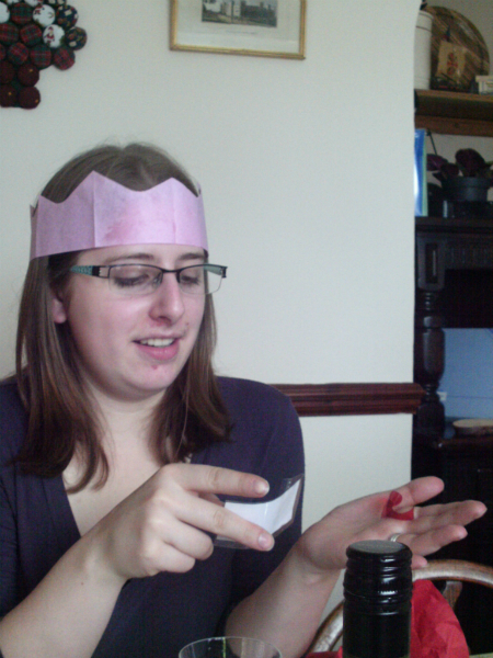  Mrs Munnings and her cracker ‘gifts’.