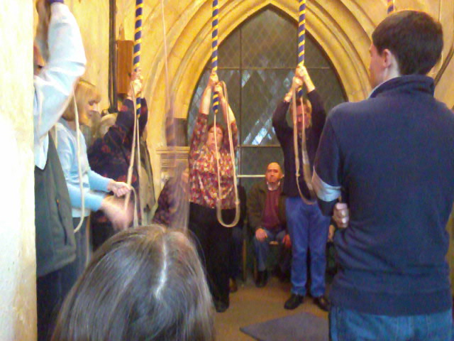 Ringing at Ufford at the SE District ADM.