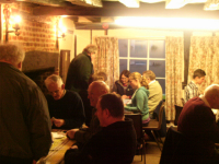 Gathered for the meetings at Dove Cottage.