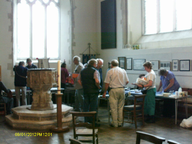  Those who managed to get to the SE District Quarterly Meeting at Orford.