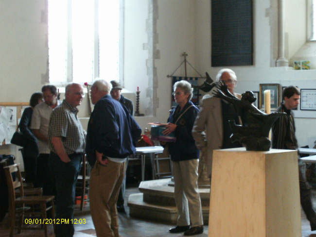  Those who managed to get to the SE District Quarterly Meeting at Orford.