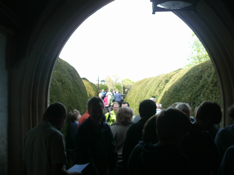 Participants gathered at the start of proceedings.