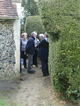  Some of the Pettistree ringers awaiting their turn.