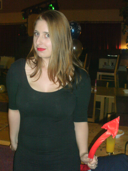 Ruthie, the li'l devil!