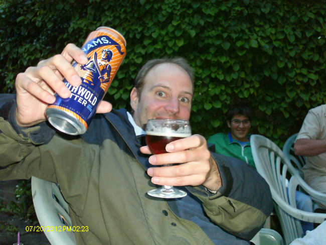 Pete looks terrified.