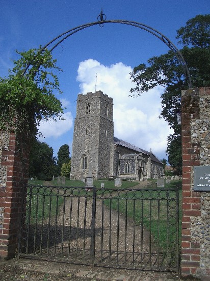 Photo of St John the Baptist church, Badingham