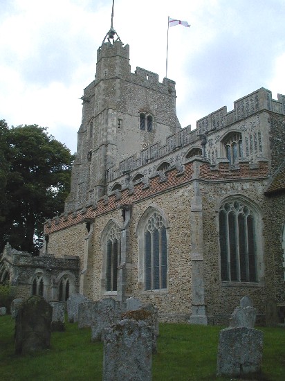 Photo of St Mary the Virgin church, Cavendish