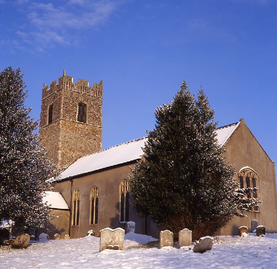 Photo of St Mary church, Chediston