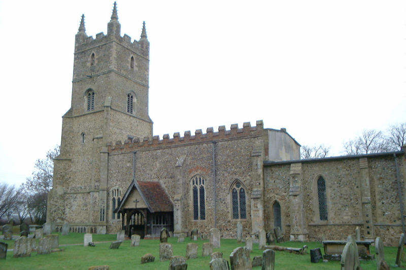 Photo of All Saints church, Chevington