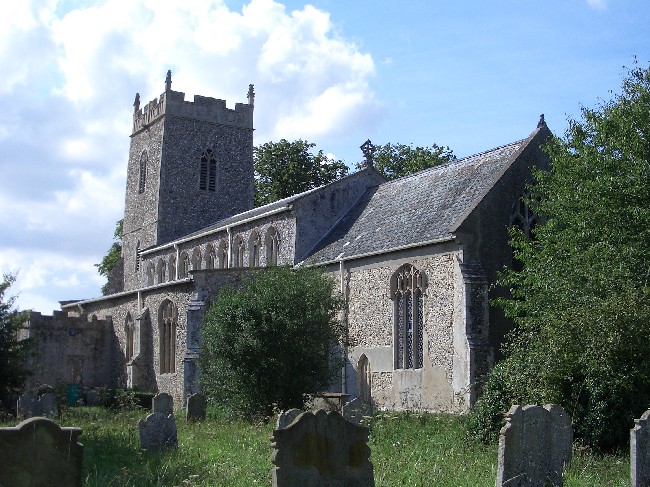 Photo of St Mary church, Cratfield