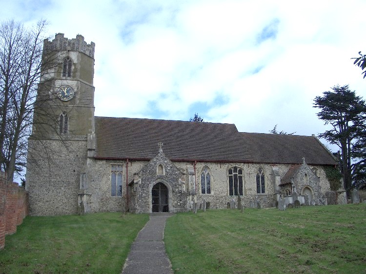 Photo of All Saints church, Easton