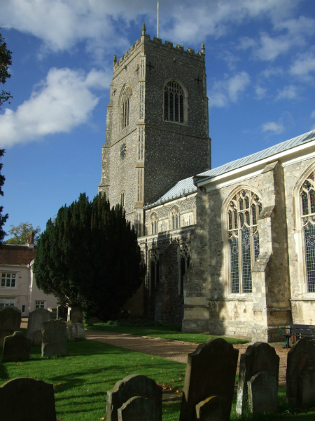 Photo of St Michael and All Angels church, Framlingham