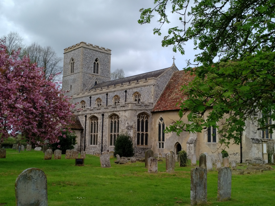 Photo of All Saints church, Gazeley