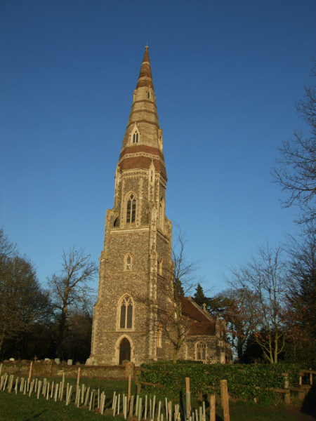 Photo of St Andrew church, Great Finborough