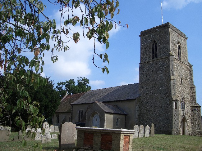 Photo of All Saints church, Hacheston