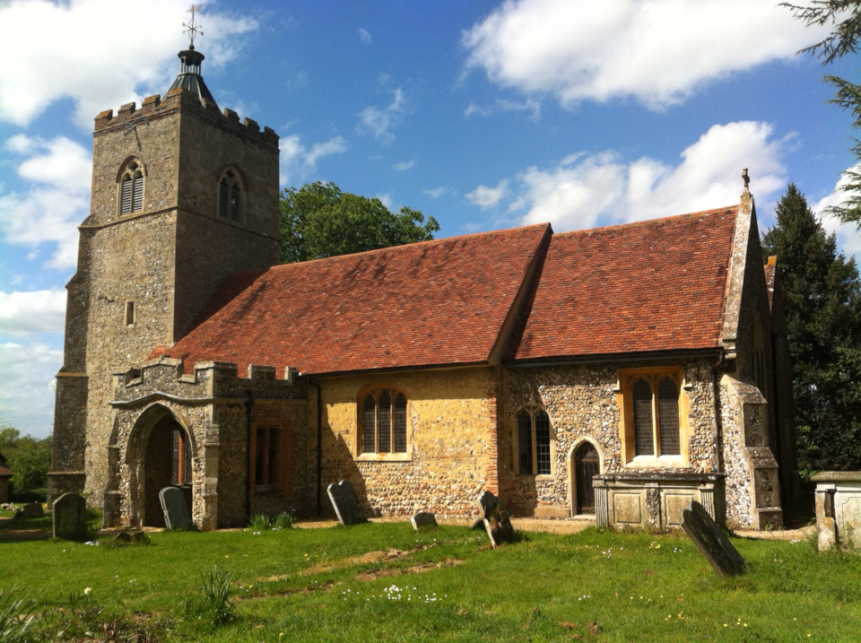 Photo of All Saints church, Little Cornard