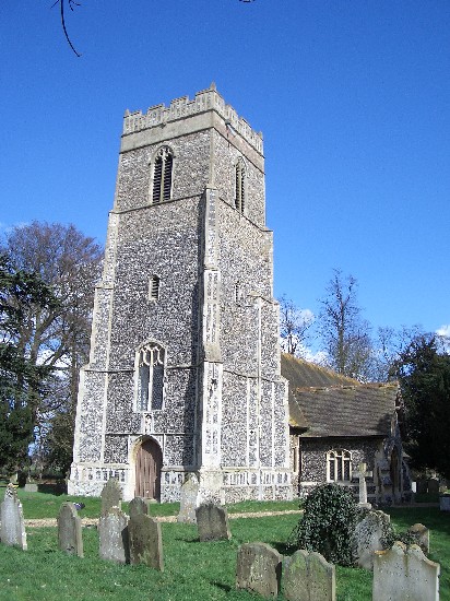 Photo of St Andrew church, Little Glemham