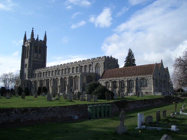 Photo of Holy Trinity church, Long Melford