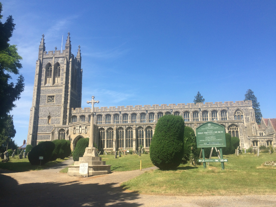 Photo of Holy Trinity church, Long Melford