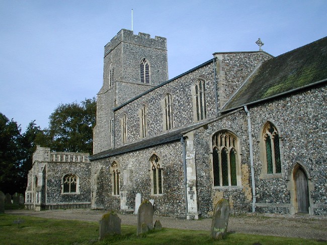 Photo of All Saints church, Mendham