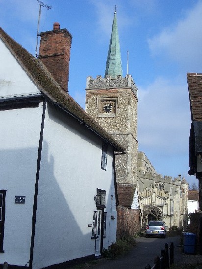 Photo of St James church, Nayland