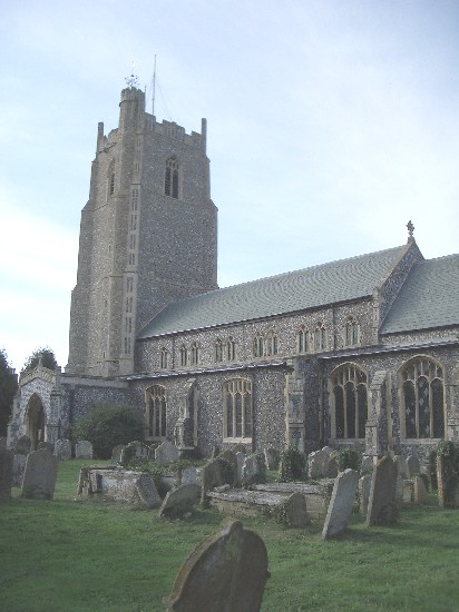 Photo of All Saints church, Stradbroke