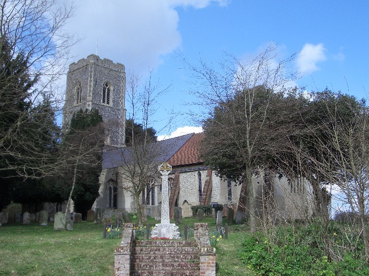 Photo of St Nicholas church, Wrentham